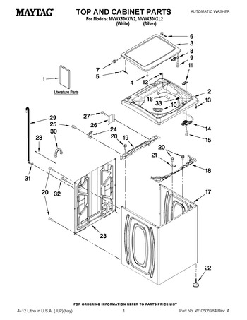 Diagram for MVWX500XW2