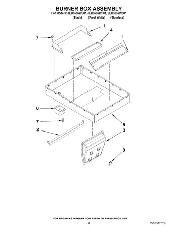 Diagram for JED3536WF01