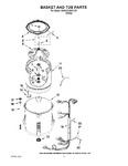 Diagram for 03 - Basket And Tub Parts