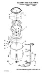 Diagram for 03 - Basket And Tub Parts