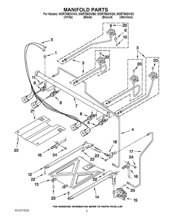 Diagram for MGR7662WS0