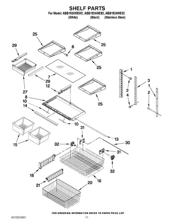 Diagram for ABB1924WEW2