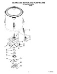 Diagram for 04 - Gearcase, Motor And Pump Parts