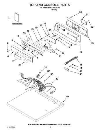 Diagram for MDE17PRAZW0