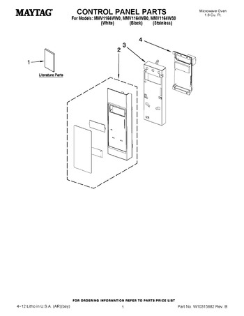 Diagram for MMV1164WS0