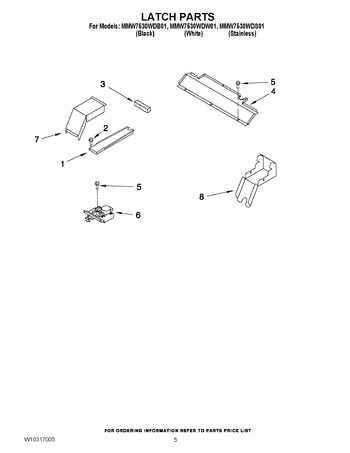 Diagram for MMW7530WDW01