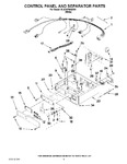 Diagram for 02 - Control Panel And Separator Parts