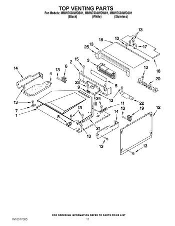 Diagram for MMW7530WDW01