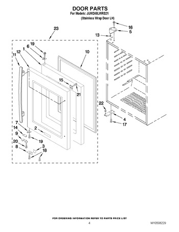 Diagram for JUW248LWRS21