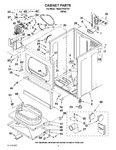 Diagram for 02 - Cabinet Parts