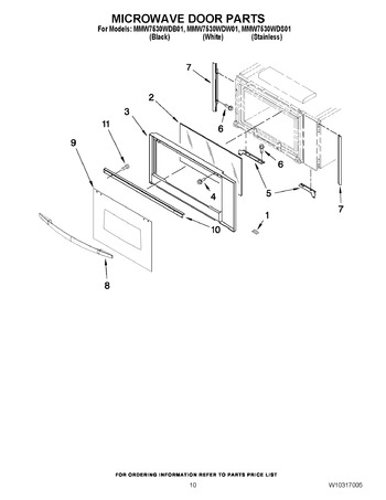 Diagram for MMW7530WDW01