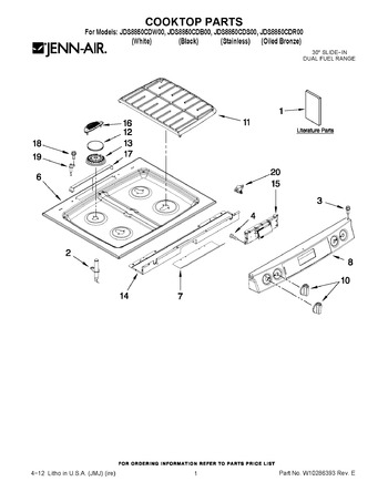 Diagram for JDS8850CDR00