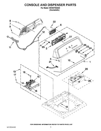 Diagram for MVWX700AG0