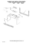 Diagram for 06 - Cabinet And Installation Parts