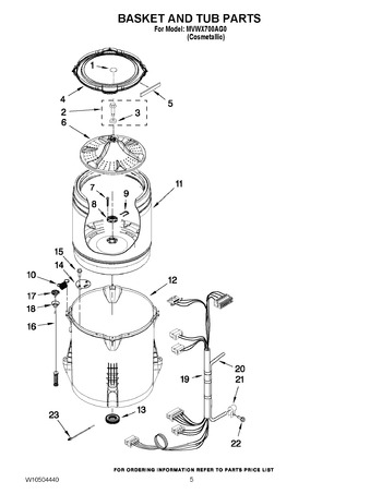 Diagram for MVWX700AG0