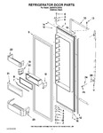 Diagram for 08 - Refrigerator Door Parts