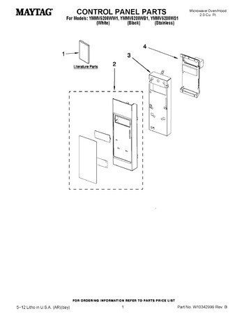 Diagram for YMMV5208WS1