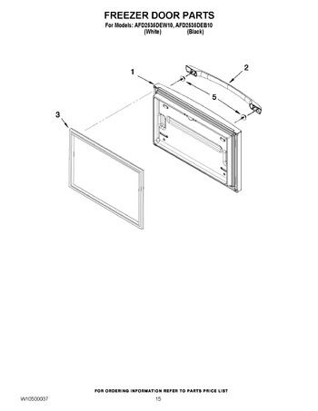 Diagram for AFD2535DEW10