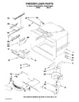 Diagram for 02 - Freezer Liner Parts