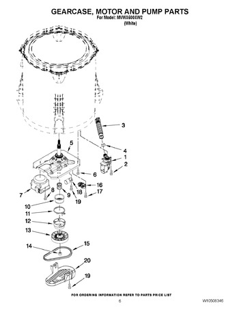 Diagram for MVWX600XW2