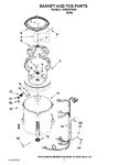 Diagram for 03 - Basket And Tub Parts