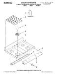 Diagram for 01 - Cooktop Parts