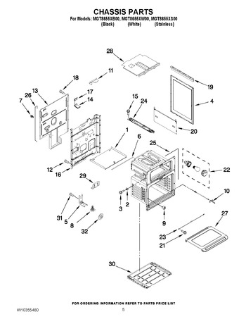 Diagram for MGT8655XS00