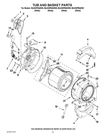 Diagram for MLE20PDAZW0