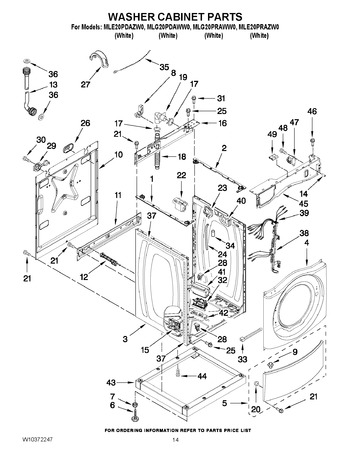 Diagram for MLE20PDAZW0