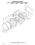 Diagram for 07 - Dryer Door Parts