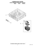 Diagram for 10 - Lower Rack Parts