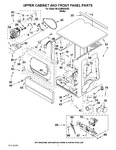 Diagram for 03 - Upper Cabinet And Front Panel Parts