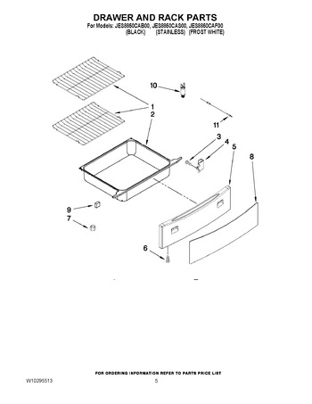 Diagram for JES8850CAB00