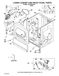 Diagram for 01 - Lower Cabinet And Front Panel Parts