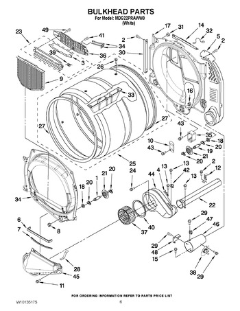 Diagram for MDG22PRAWW0