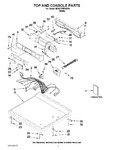 Diagram for 01 - Top And Console Parts