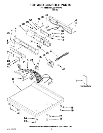 Diagram for MDG22PRAWW0