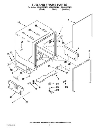 Diagram for MDB8959SAS1