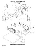 Diagram for 01 - Top And Console Parts