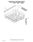 Diagram for 09 - Upper Rack And Track Parts