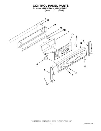 Diagram for MERB750BAB10