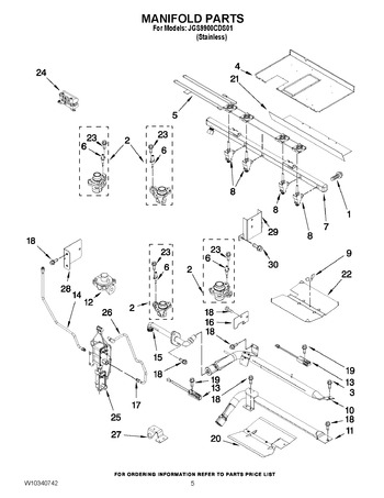 Diagram for JGS9900CDS01