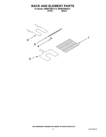 Diagram for MERB750BAB10