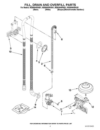 Diagram for MDBH949PAM1