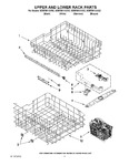 Diagram for 09 - Upper And Lower Rack Parts