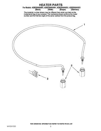 Diagram for ADB2500AWW1