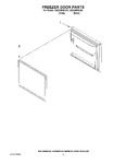 Diagram for 05 - Freezer Door Parts