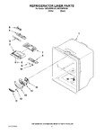 Diagram for 02 - Refrigerator Liner Parts