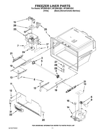 Diagram for MFI2665XEW1