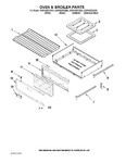 Diagram for 05 - Oven & Broiler Parts